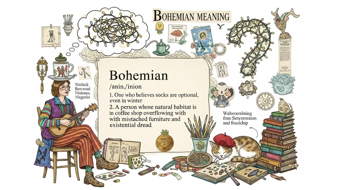 Bohemian Meaning in Art and Creativity