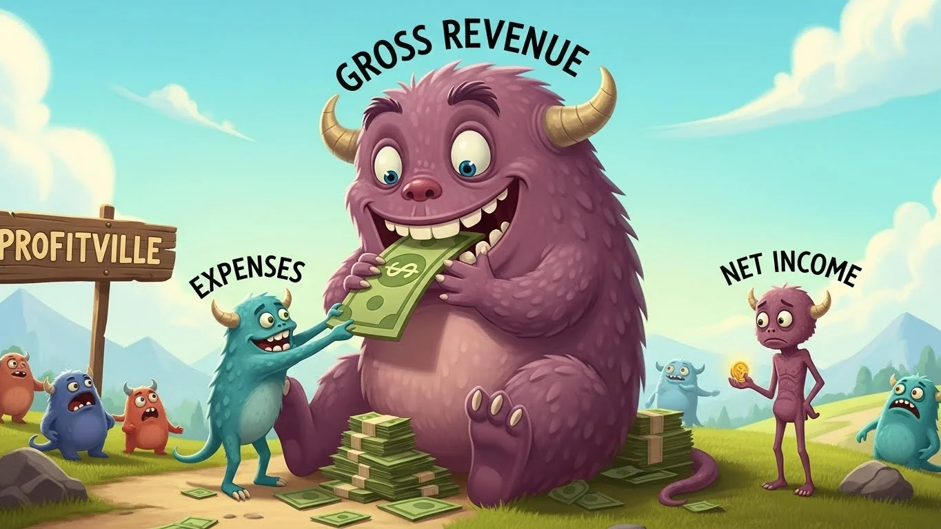 Gross Revenue in Daily Life Examples