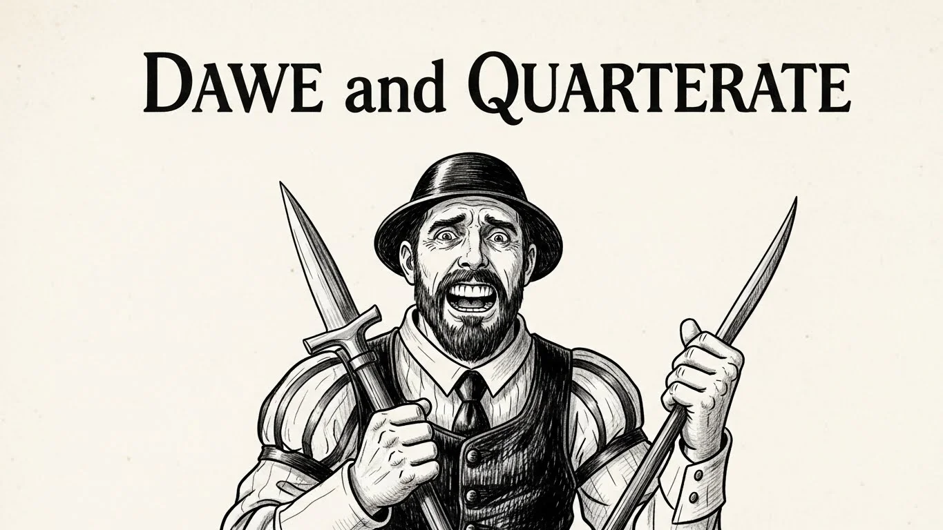 Historical Origin of Drawn and Quartered