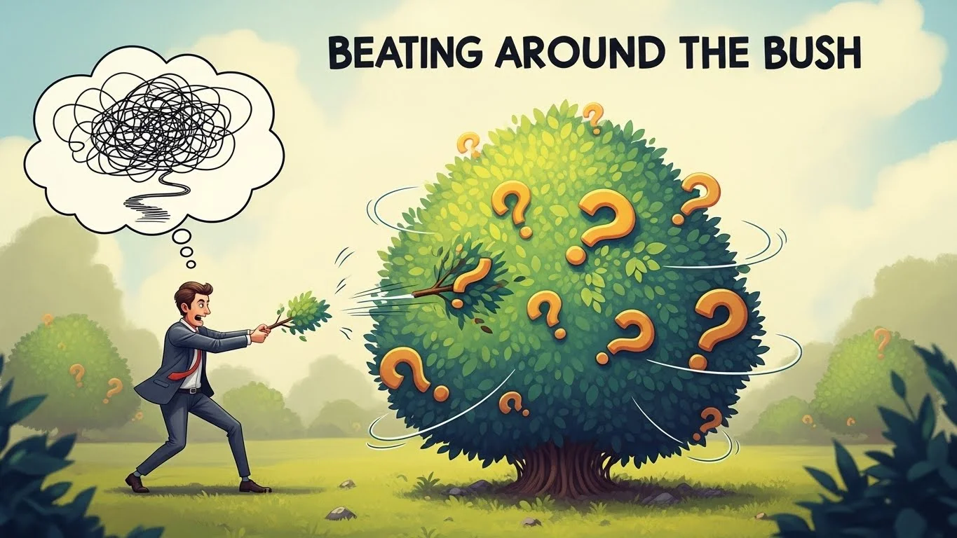 Is Beating Around the Bush Always Bad