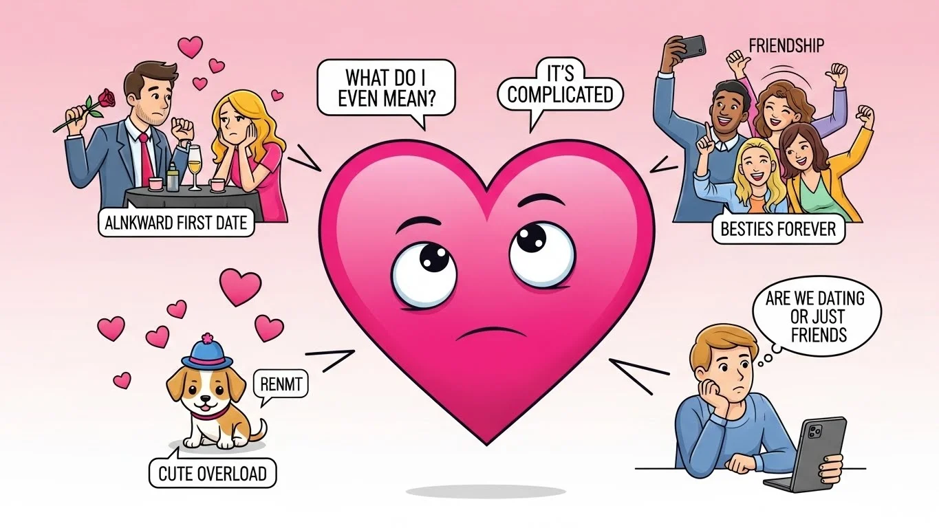 Misunderstandings Around the Pink Heart Emoji
