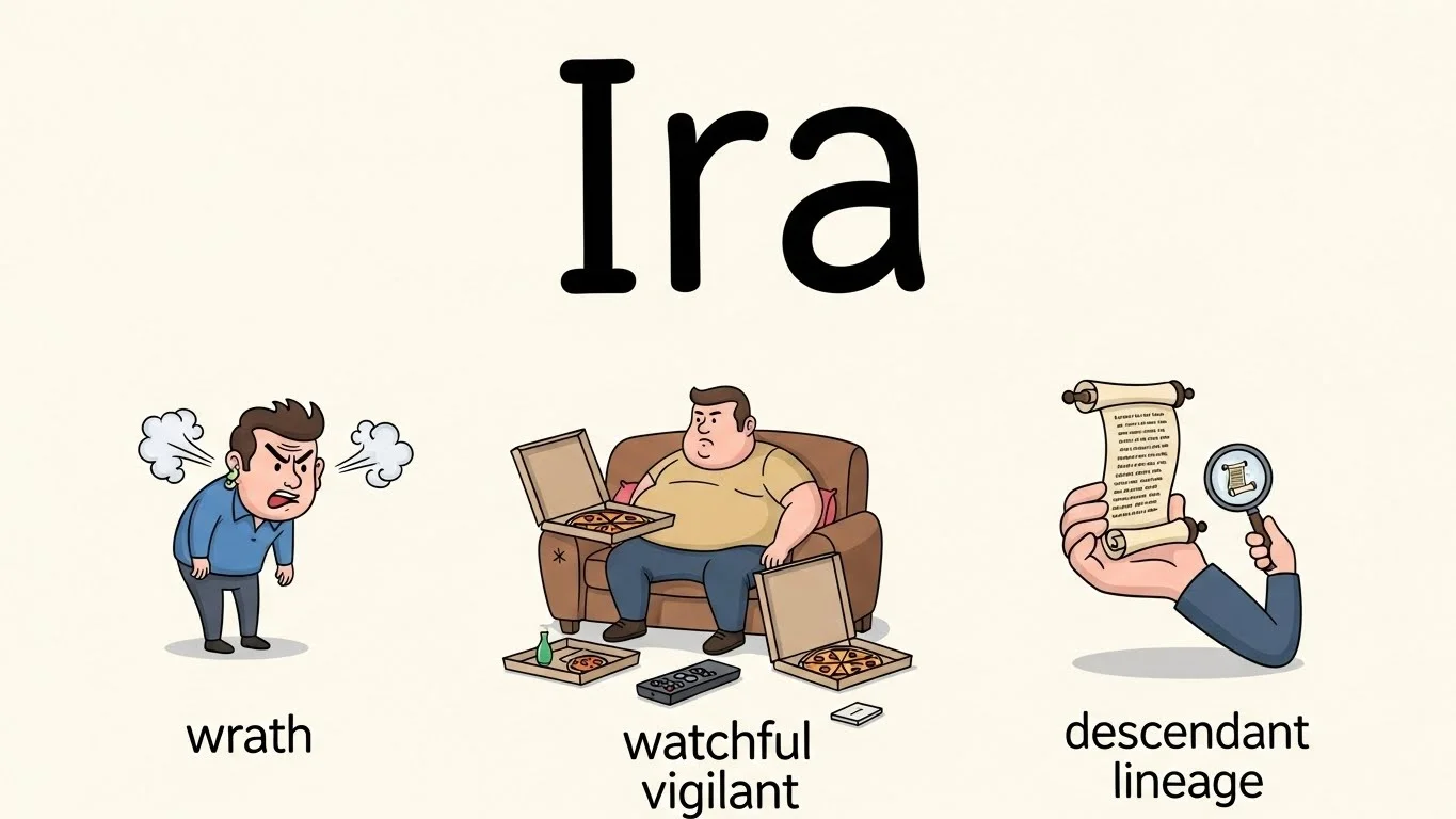 Origins of the Name Ira