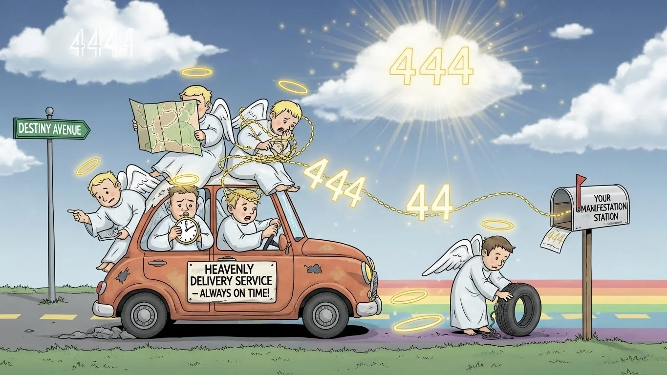 Psychological Explanation for Seeing 444