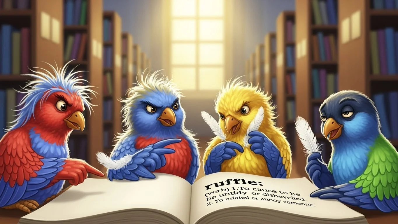 Ruffle Meaning in Simple Words