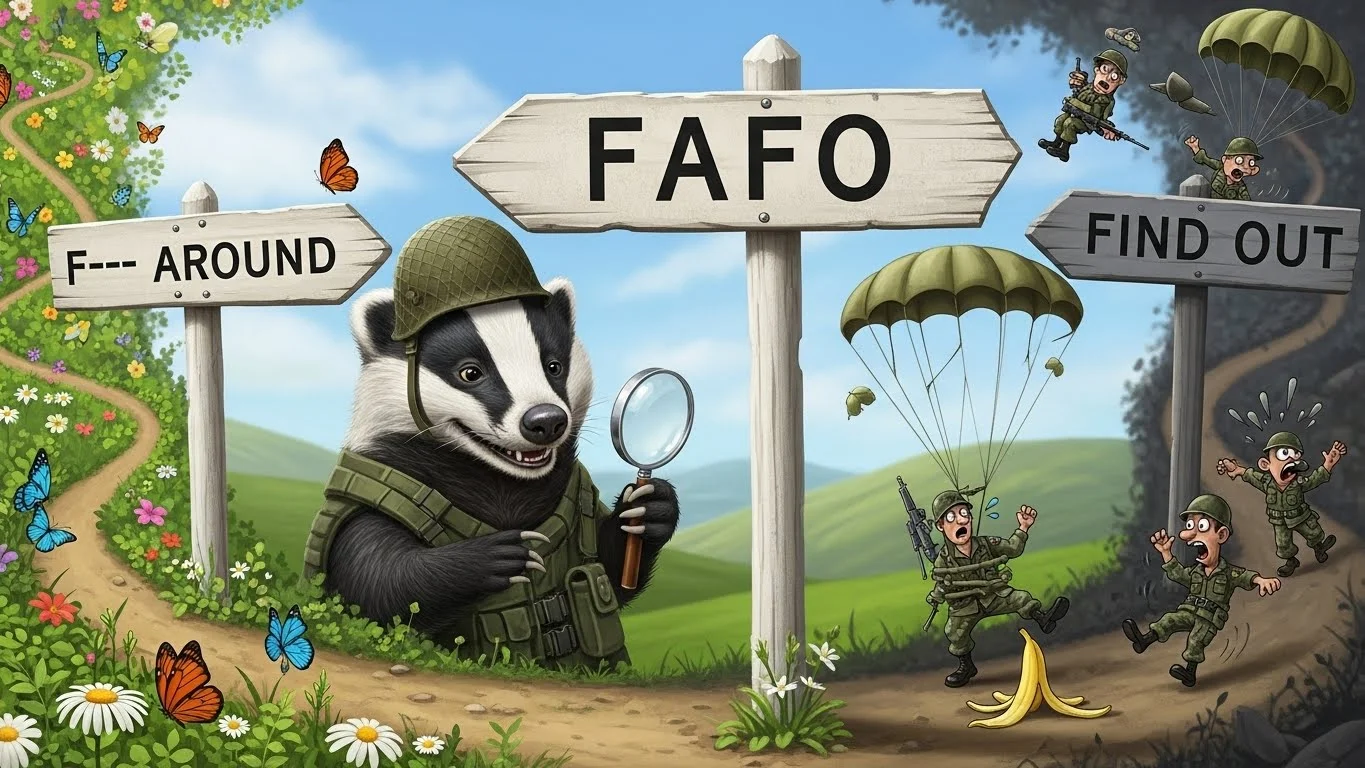 Should Civilians Use FAFO Language