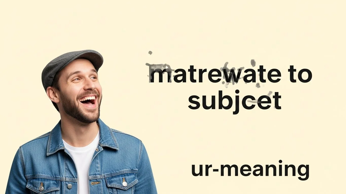 UR Meaning Compared to Other Abbreviations