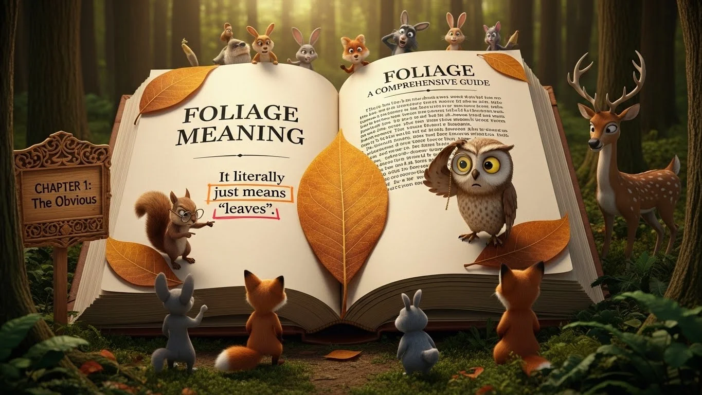 What Does Foliage Mean