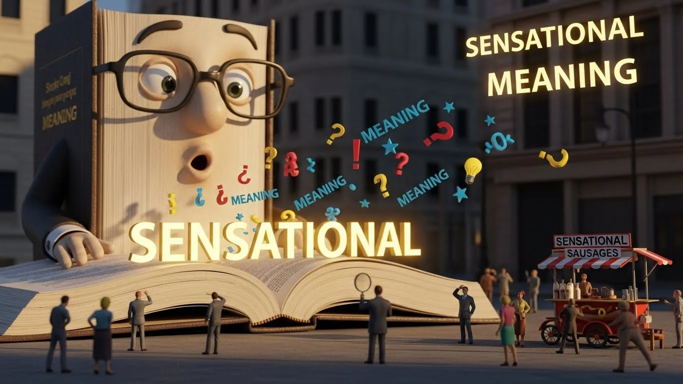 What Does Sensational Mean