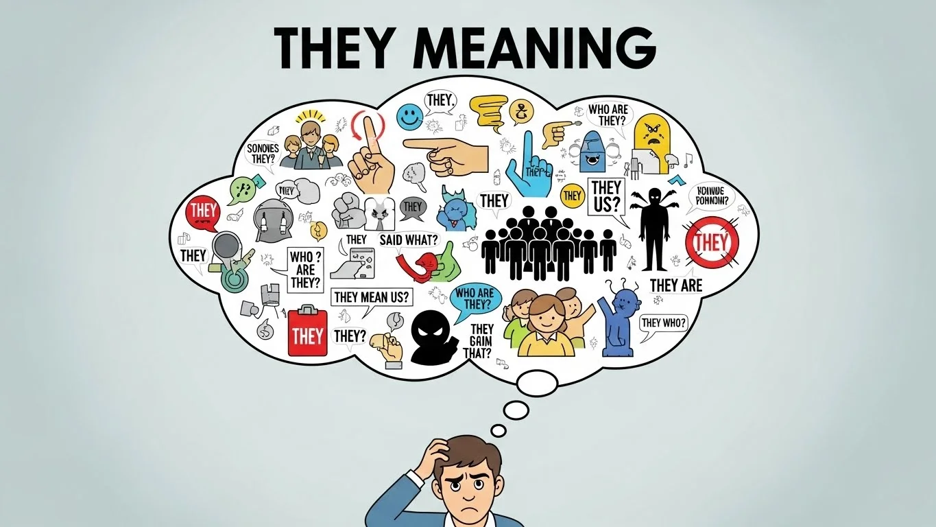 What Does They Mean in Simple Terms