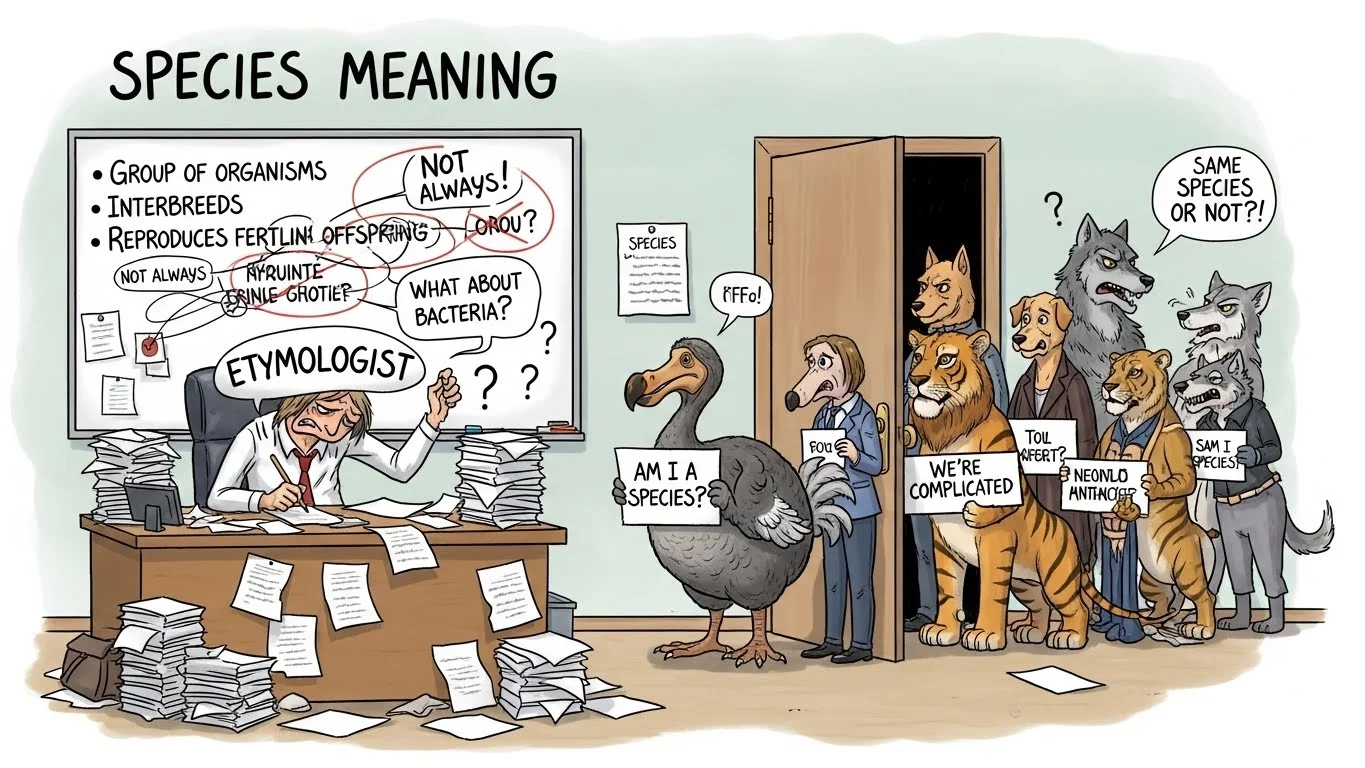 What Is the Meaning of Species