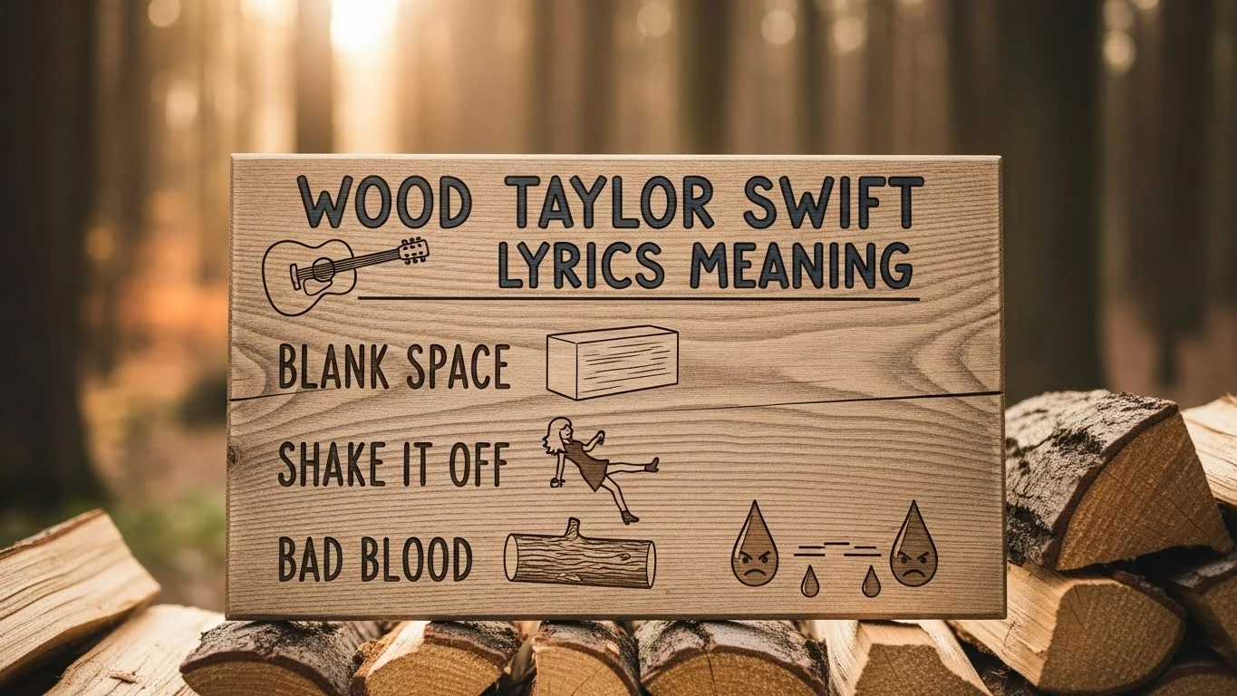 What “wood” means in Taylor Swift lyrics
