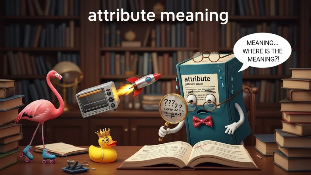 attribute meaning