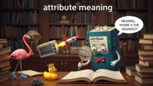attribute meaning