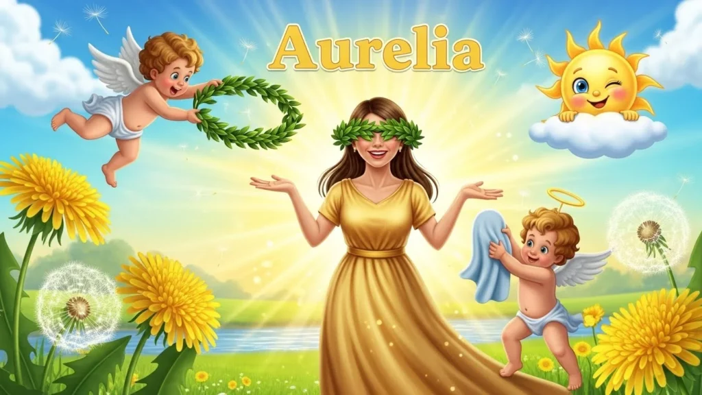 aurelia name meaning