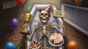 die with a smile meaning