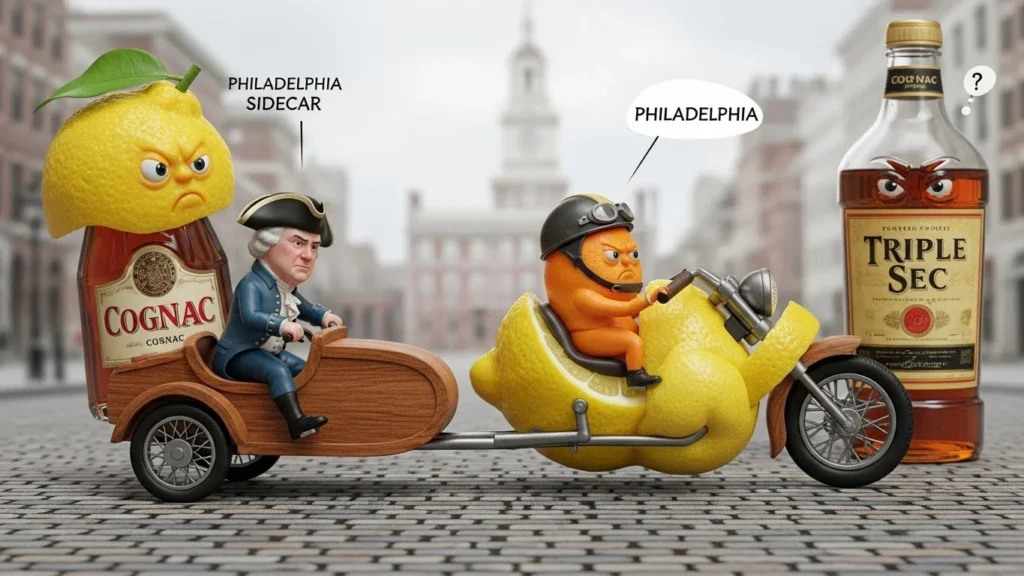 philadelphia sidecar meaning