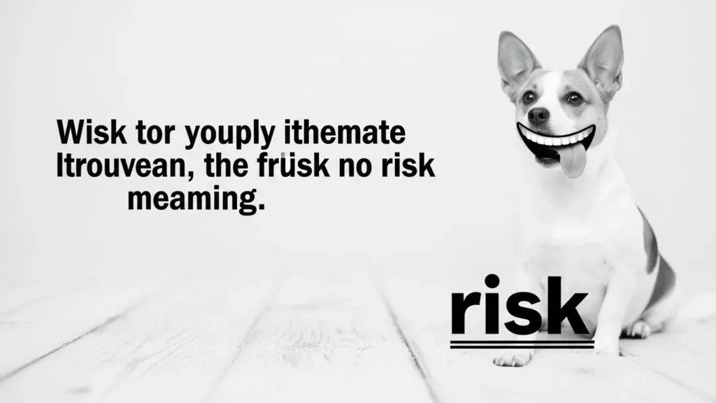 risk meaning