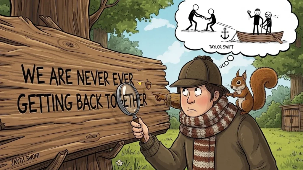 wood taylor swift lyrics meaning