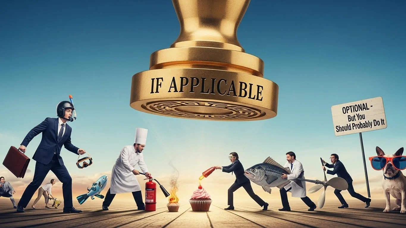 Common Examples of “If Applicable”