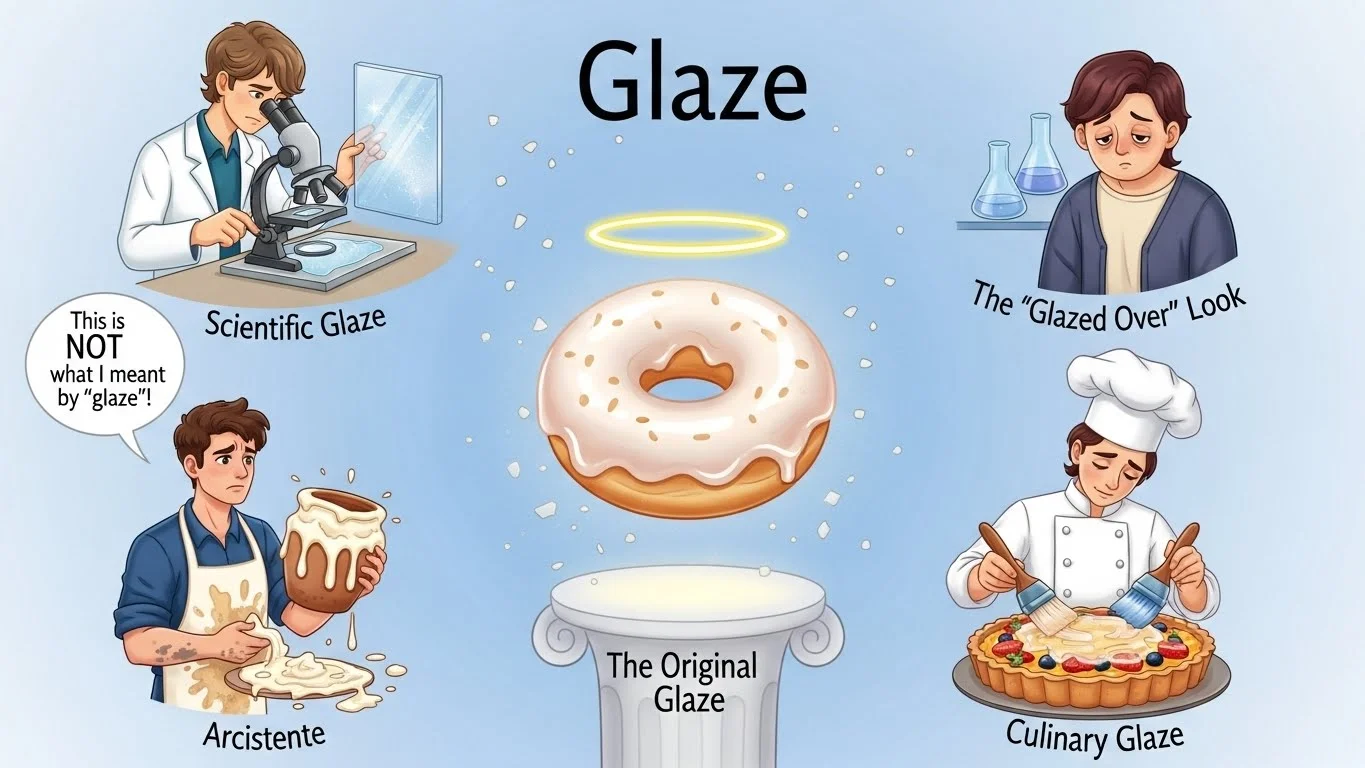 Glaze Meaning in Everyday Speech