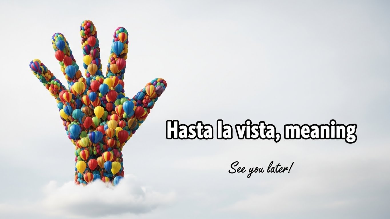 Hasta La Vista Meaning in Travel and Tourism