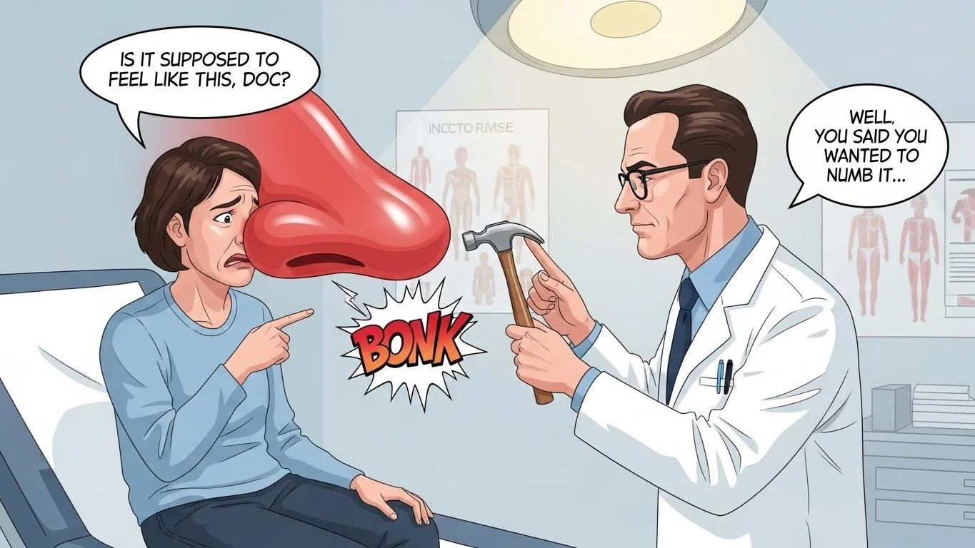 Numb Meaning vs Tired