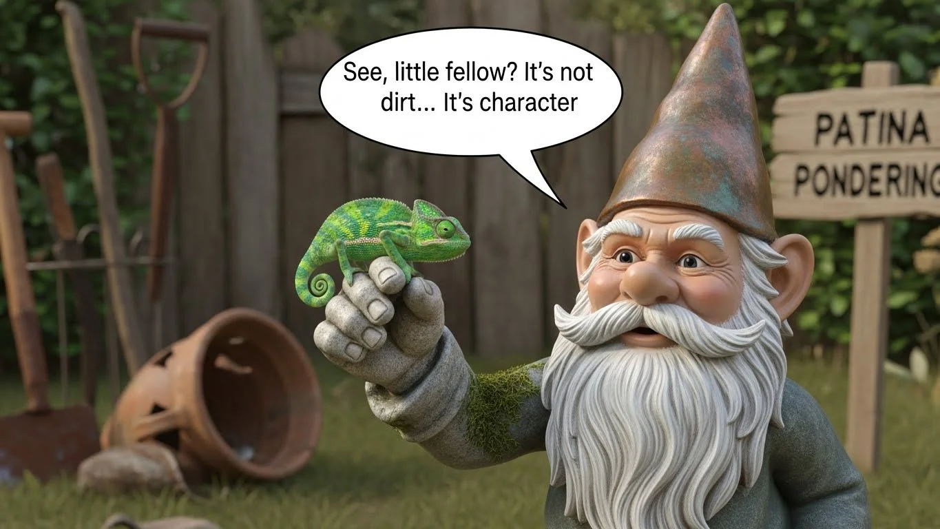 Patina Meaning vs Rust