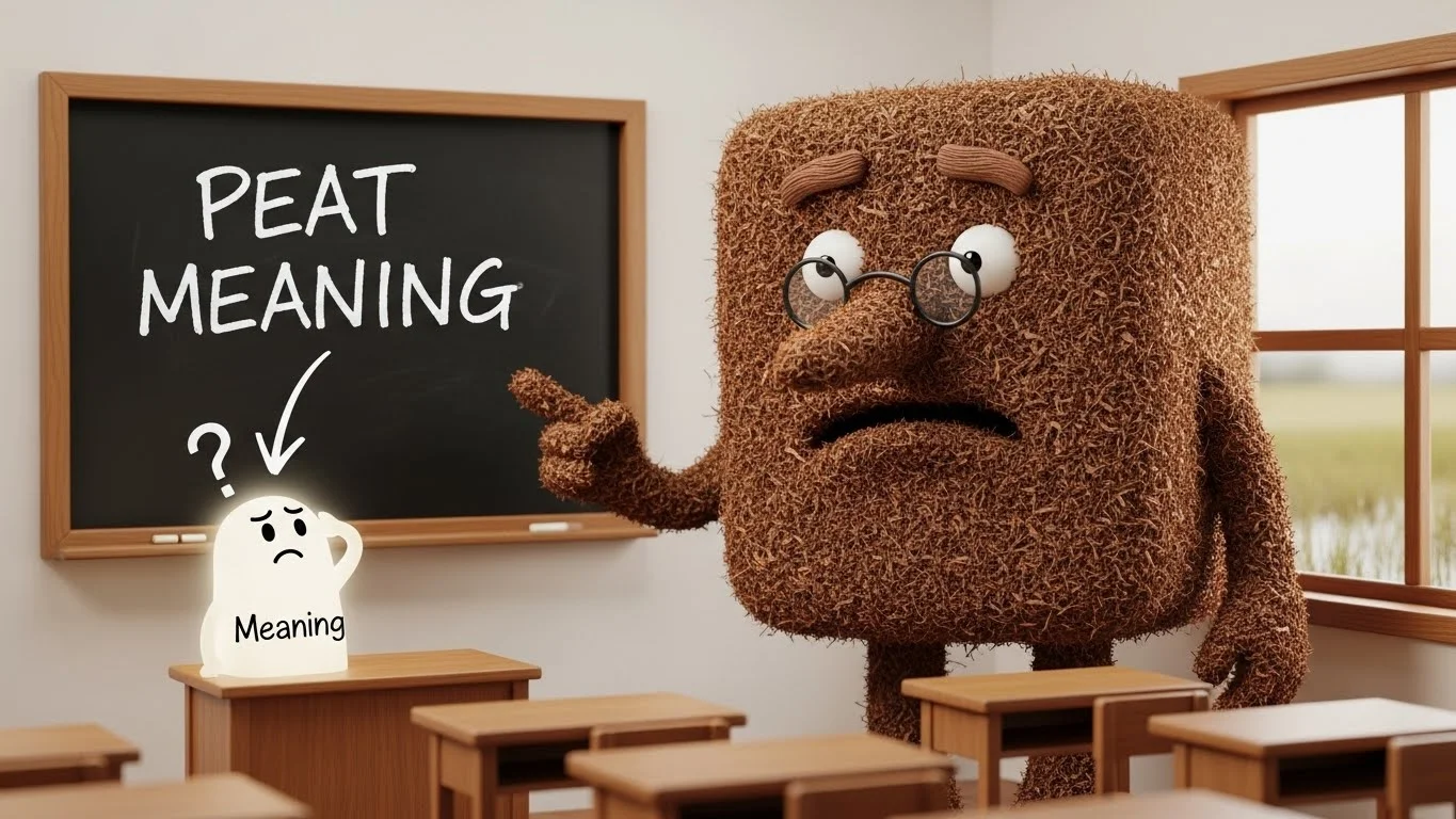 Peat Meaning in Everyday Language
