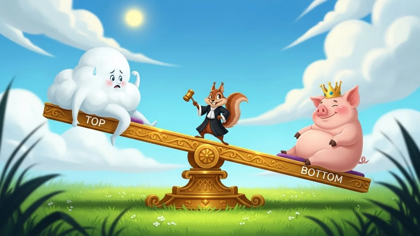 Top or Bottom Meaning for English Learners