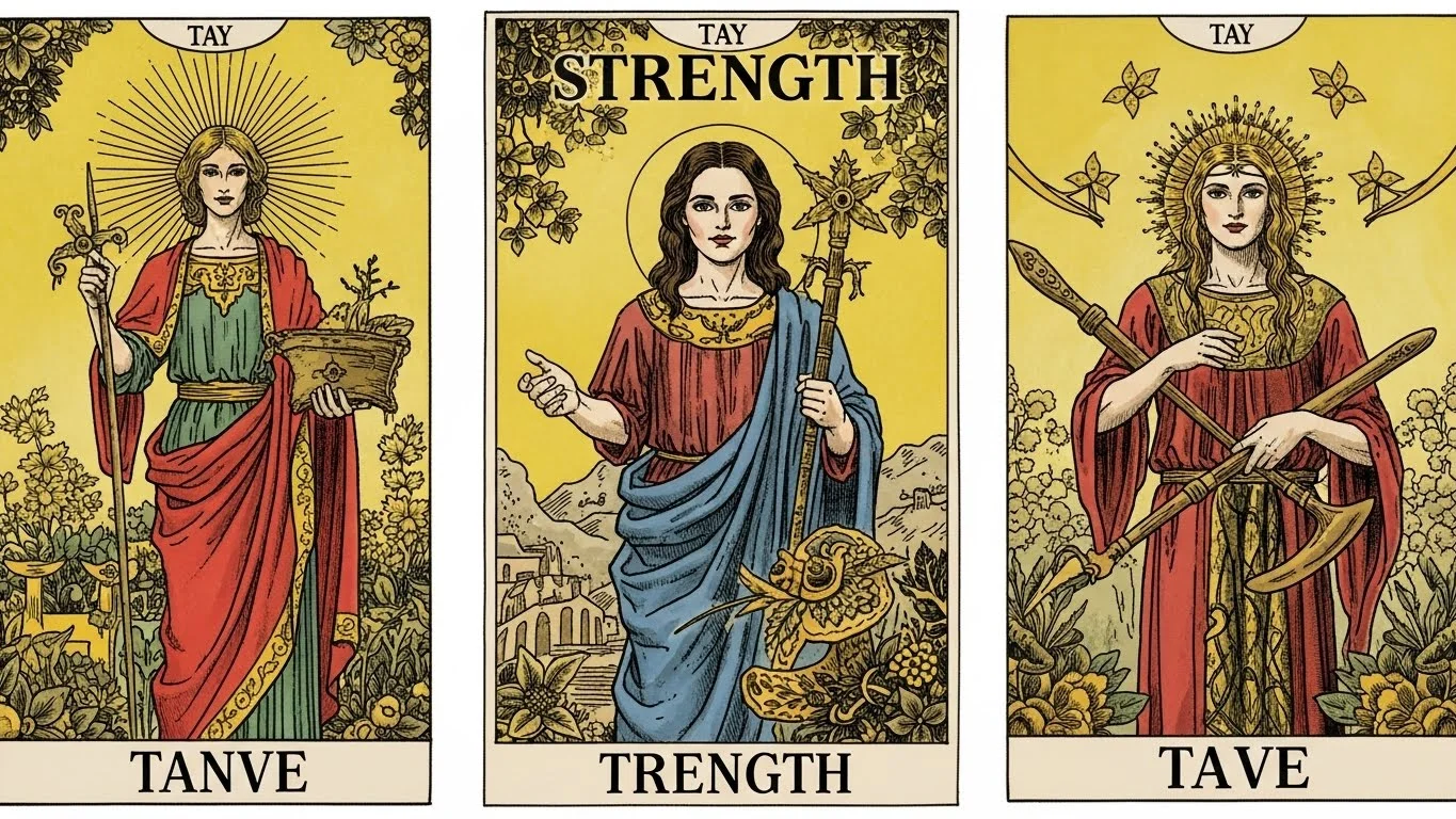 What the Strength Tarot Card Represents at Its Core
