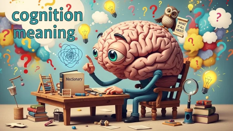 cognition meaning