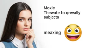 moxie meaning