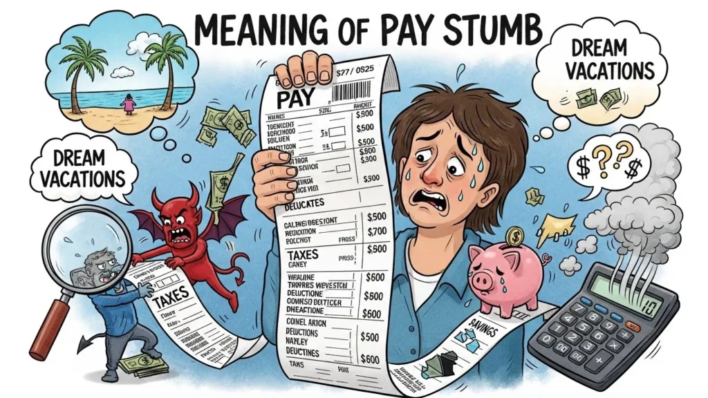 pay stubs meaning